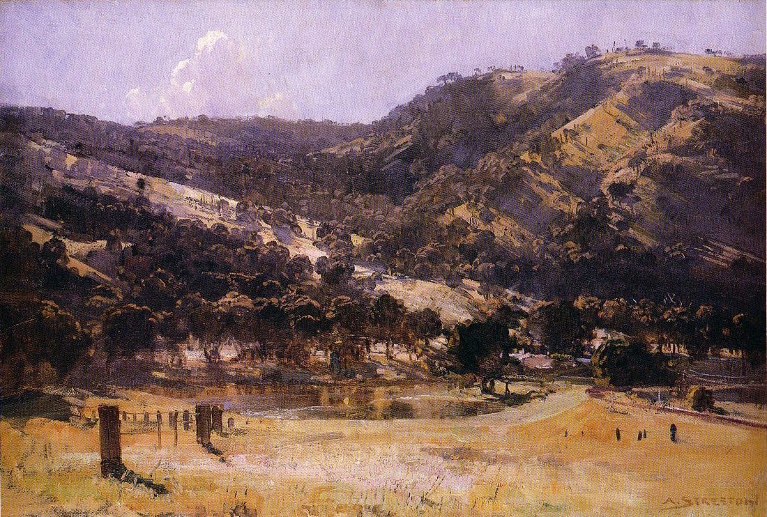 ArthurStreeton_AfternoonLightGoulburnValley_1928 small